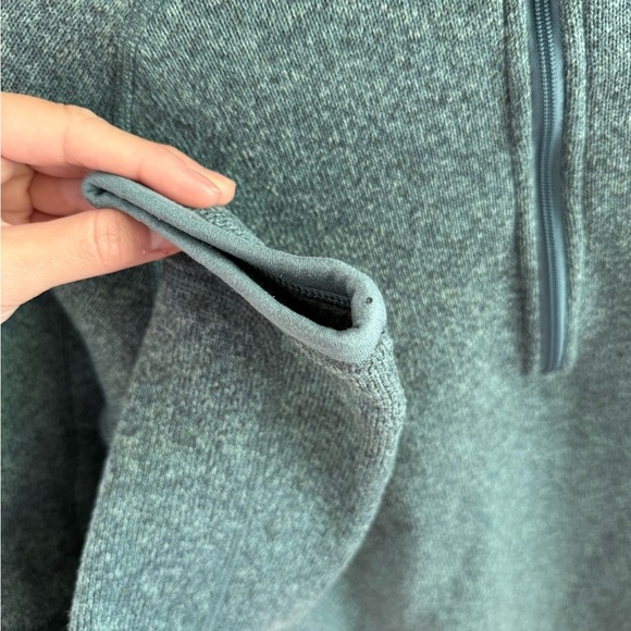 Patagonia Dark Teal Women’s Better Sweater 1/4 Zip Knitted Pullover - Small - Picture 11 of 14